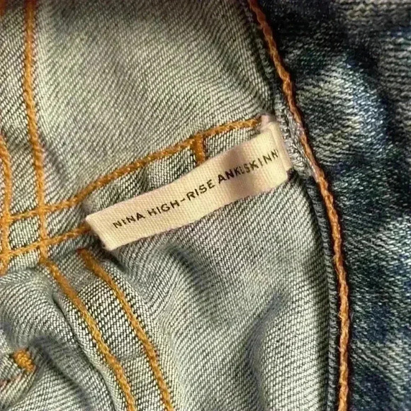 Rag & Bone Nina High Rise Ankle Skinny Jeans Women’s Size 27 - Picture 5 of 6